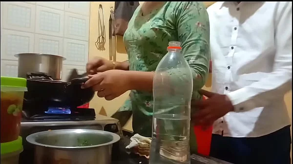 Indian sexy wife got fucked while cooking